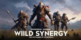 Wild Synergy: The Untamed Vanguard of CookieRun logo