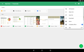 screen Google Drive