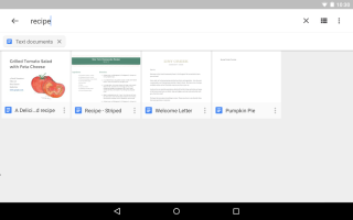 screen Google Drive