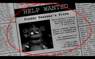 screen Five Nights at Freddy's