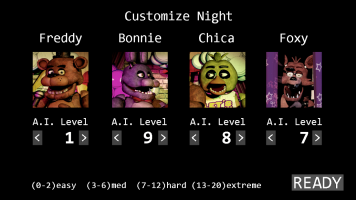 screen Five Nights at Freddy's