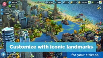screen SimCity BuildIt