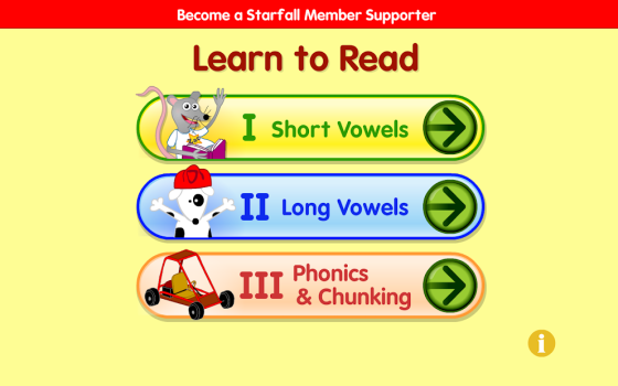 Starfall screenshot 1