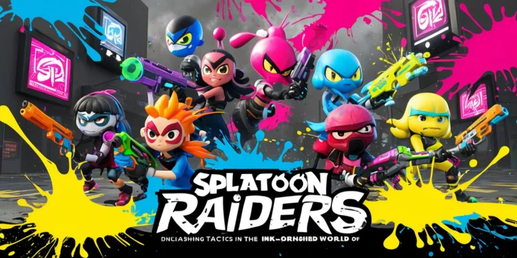 Vivid Chaos: Unleashing Tactics in the Ink-Drenched World of Splatoon Raiders