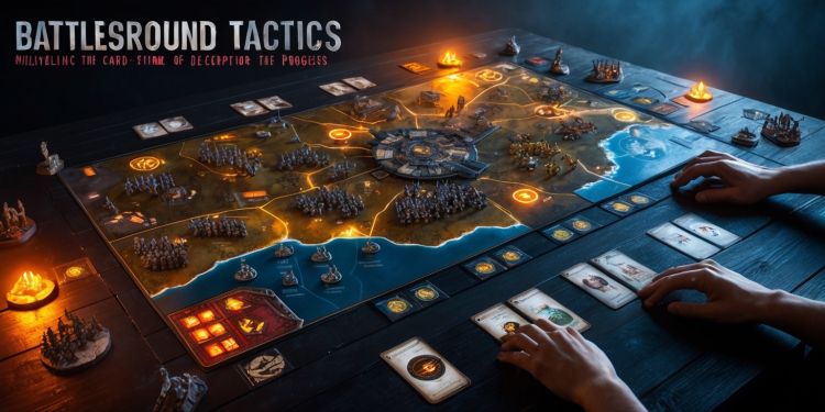 Battleground Tactics: Unraveling the Card-Driven Dance of Deception and Progress logo